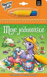 Moje jednorożce Malowanka z pisakiem wodnymAnna Podgórska