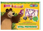 Masza i Niedźwiedź Kraina puzzli Witaj,,