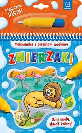 Malowanka z pisakiem wodnym ZwierzakiBarbara Wierzchowska
