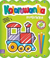 Kolorowanka maluszka Obrazki z grubym obrysem,Agnieszka Bator
