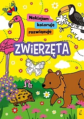 Naklejam koloruję rozwiązuję Zwierzęta