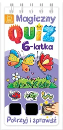 Magiczny quiz 6-latka Potrzyj i sprawdź!Anna Podgórska