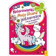Kolorowanki z naklejkami Moje śliczne jednorożce i inne magiczne zwierzaki