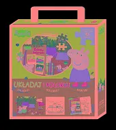 Peppa Pig Układaj i koloruj Zabawa kolorami