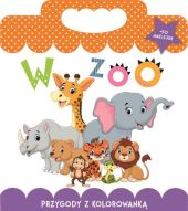 Przygody z kolorowanką W ZOO Przygody z kolorowanką W ZOO