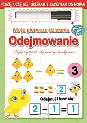 Moje pierwsze działania Odejmowanie