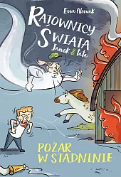 Janek i tata Pożar w stadninieEwa Nowak