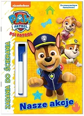 Psi Patrol Zadania do ścierania Nasze akcje
