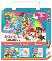 Psi Patrol Układaj i koloruj