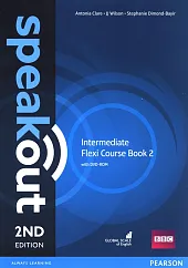 Speakout 2nd Edition Intermediate Flexi Course Book 2 + DVD