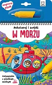 Pokoloruj i znajdź w morzu