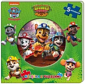 Psi Patrol Książka z puzzlami