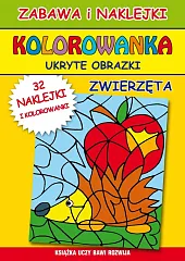Kolorowanka ukryte obrazki