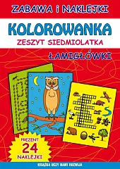 Kolorowanka zeszyt siedmiolatkaBeata Guzowska