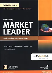 Market Leader 3rd Edition Extra Elementary Course Book with MyEnglishLab + DVD