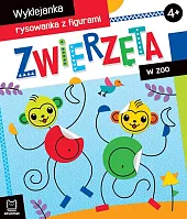 Zwierzęta w zoo Wyklejanka, rysowanka z,Agnieszka Bator