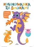 Kolorowanka ze smokami