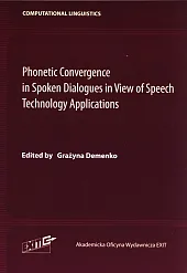 Phonetic Convergence in Spoken Dialogues in,Grażyna Demenko