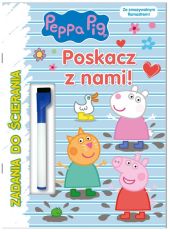 Peppa Pig Zadania do ścierania Poskacz z nami Peppa Pig Zadania do ścierania Poskacz z nami