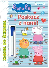 Peppa Pig Zadania do ścierania Poskacz,