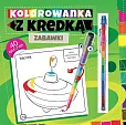 Kolorowanka z kredką Zabawki