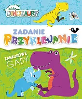 Lubię Dinozaury Zadanie Przyklejanie Zagadkowe gady