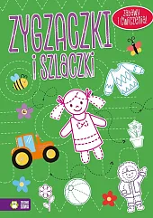 Zygzaczki i szlaczki zielone