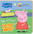 Peppa Pig Układanka - Kolorowanka W drogę. Peppa Pig Układanka - Kolorowanka W drogę.