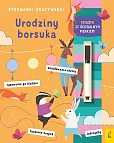 Rysowanki-zmazywanki Urodziny borsuka