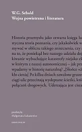 Wojna powietrzna i literaturaG.W. Sebald