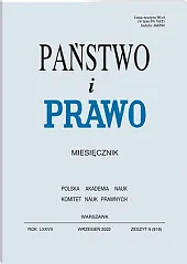 Państwo i Prawo Andrzej Wróbel Państwo i Prawo Andrzej Wróbel