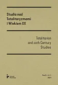 Studia nad totalitaryzmami i wiekiem XX NR 2/2021