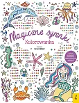 Wypukłe naklejki Magiczne syrenki Kolorowanka