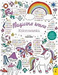 Wypukłe naklejki Magiczna kraina Kolorowanka