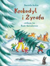 Krokodyl i żyrafa czekają na Boże Narodzenie Krokodyl i żyrafa czekają na Boże Narodzenie