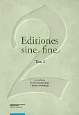 Editiones sine fine Tom 2 Editiones sine fine Tom 2