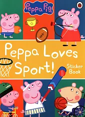 Peppa Pig Peppa Loves Sport! Sticker,