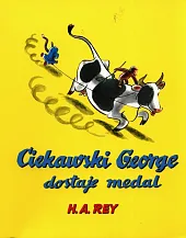 Ciekawski George dostaje medalH.A. Rey