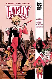 Batman Biały Rycerz przedstawia Harley QuinnMatteo Scalera