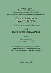 Ioannes Dantiscus' Latin Letters, 1538-1539Anna Skolimowska Ioannes Dantiscus' Latin Letters, 1538-1539Anna Skolimowska