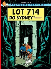 Przygody Tintina Tom 22 Lot 714,Herge 