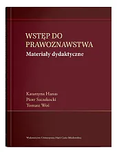 Wstęp do prawoznawstwa.Katarzyna Hanas Wstęp do prawoznawstwa.Katarzyna Hanas