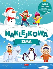 Naklejkowa zima