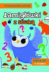 Przedszkolak potrafi Łamigłówki z sówkąElżbieta Korolkiewicz Przedszkolak potrafi Łamigłówki z sówkąElżbieta Korolkiewicz