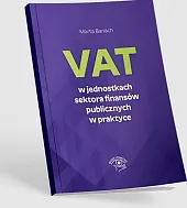 VAT w jednostkach sektora finansów publicznych,Marta Banach