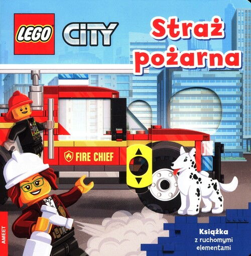 Lego City Straż Pożarna Książka z ruchomymi elementami, 2022 (książka ...