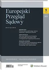 Europejski Przegląd Sądowy  Europejski Przegląd Sądowy