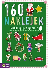 160 naklejek Mikołaj i przyjacieleMagdalena Bacińska