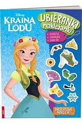 Kraina lodu Ubieranki, naklejanki