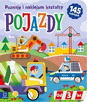 Pojazdy. Poznaję i naklejam kształty od,Agnieszka Bator